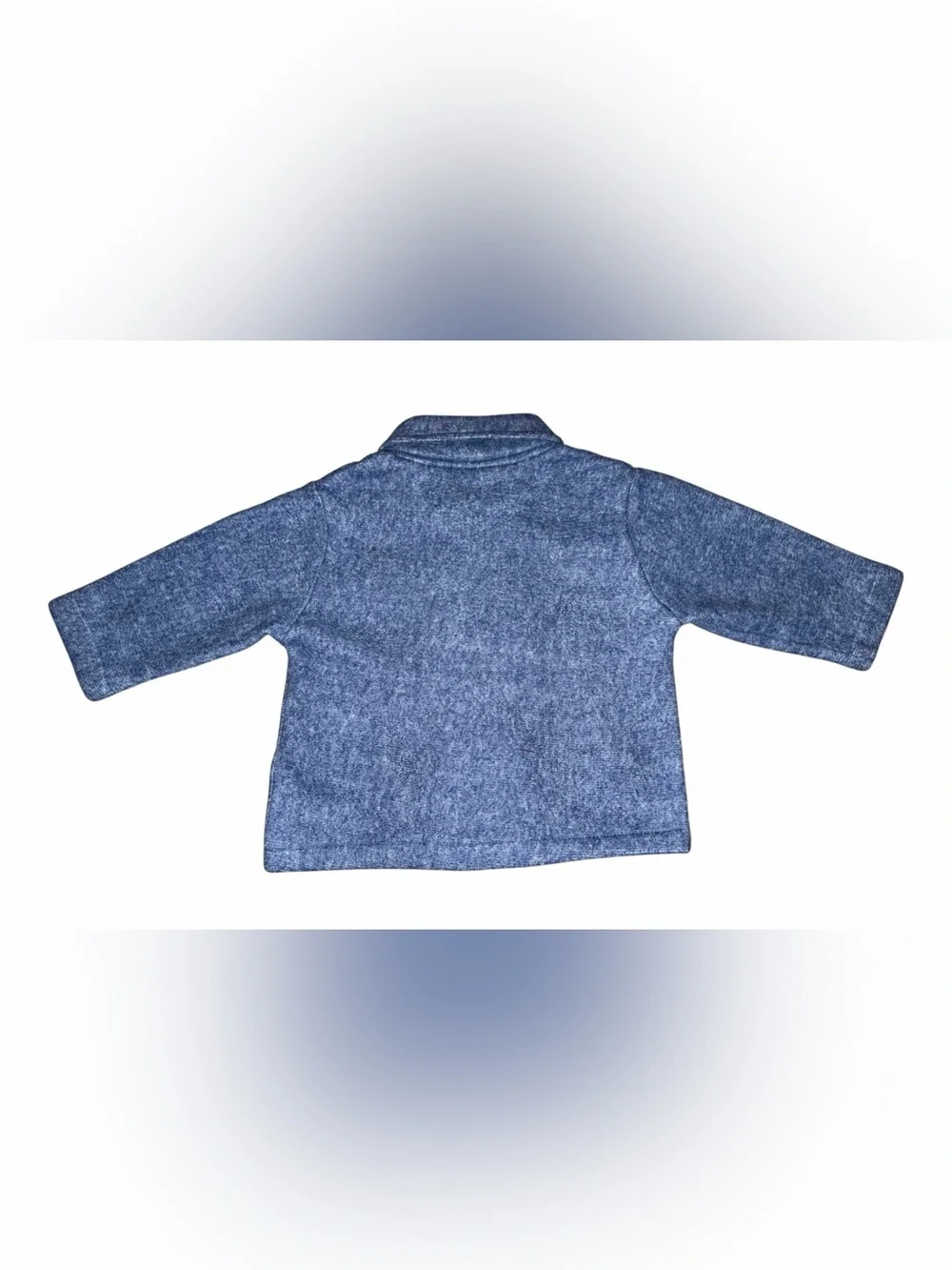 Vintage Fisher-Price Pea Coat Infant 6-9 Months Train Embroidery 90s Vintage